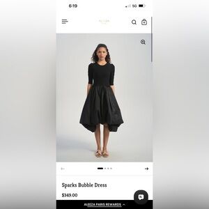 Aleeza Paris Sparks Bubble Dress Size Extra Large New With Tags